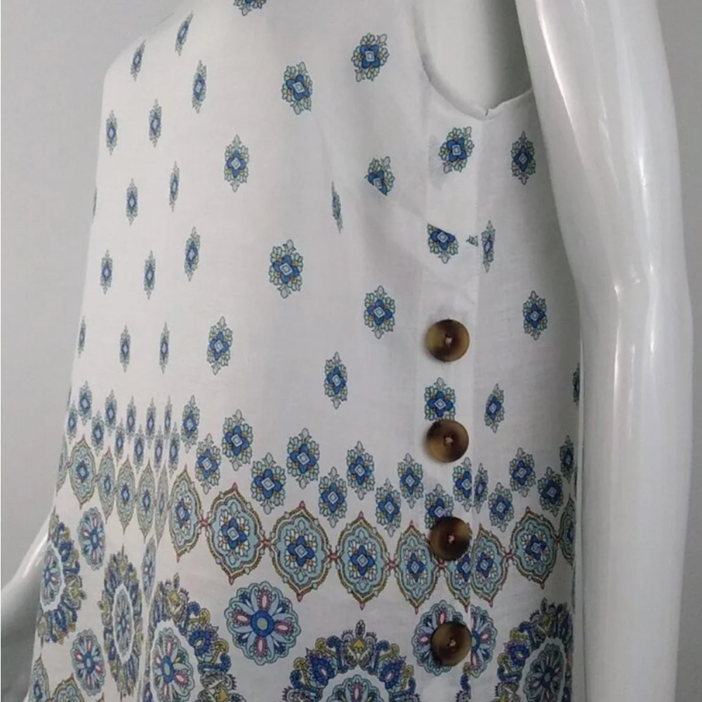 J Jill 100% linen sleeveless top - Picture 2 of 6